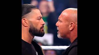 Roman Reigns vs Goldberg Universal Title Match WWE Elimination Chamber 2022 💯 wwe wrestling [upl. by Muhammad]