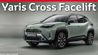 Toyota Yaris Cross Facelift 2024  Alle Neuerungen des beliebten Kompakt SUV [upl. by Carny857]