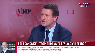 Yannick Jadot invité de quotLévénementquot sur LCI [upl. by Aned4]