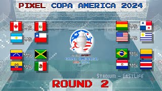 ROUND 2 PIXEL TOURNAMENT AMERICAN CUP 2024  PIXEL SPORTS [upl. by Ayhtin]