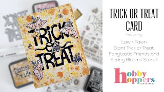 Trick or Treat Halloween Card  Hobby Hoppers Magic Maker Project  September 2024 [upl. by Llatsyrk]