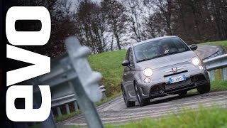 Abarth 695 Biposto review  evo REVIEWS [upl. by Anitsirhcairam]