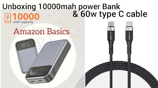 Amazon Basics Power Bank Overview and Test  10000mah [upl. by Ahsocin]