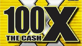 WINNER 20 100X The Cash 1 Texas Lottery Scratch Off ARPLATINUM [upl. by Punke503]