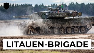 Planung für die deutsche Brigade in Litauen  Alle bisher bekannten Infos [upl. by Chuah247]