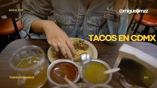 tacos en el centro de la cdmx  Miguel EATS [upl. by Atnom]