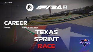 F1 24  Texas Sprint  Race 19 [upl. by Aneda651]