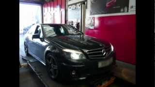 Wheel Alignment on Mercedes C63 AMG 62 V8 [upl. by Petigny]