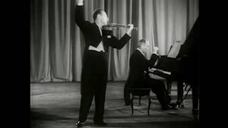 Heifetz plays Scherzo Tarantelle Wieniawski [upl. by Lleroj659]