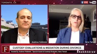 Ask Andrew S3E9  Custody Evaluations amp Mediation During Divorce [upl. by Suehtomit]