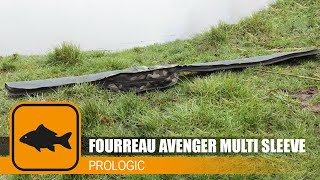 Fourreau carpe Prologic Avenger Multisleeve  protège vos cannes mais pas seulement [upl. by Ahsienat]