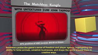 HITS and HIDDEN GEMS on Steam with Untextured Cube John Tadpole [upl. by Nowyt164]