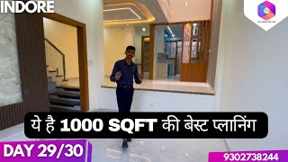 Challenge Day29304 BHK House  Semi Furnished 1000 sqftEast Facing Indore [upl. by Alyar155]