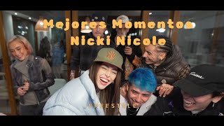 Nicki Nicole  Mejores momentos en Freestyle [upl. by Ardelia]