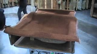 Knox Auto Carpets how to make a moulded car carpet [upl. by Nojel16]