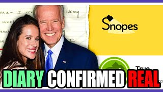 Snopes Forced To Admit AshIeys Dlary Is Real 🟠⚪🟣 [upl. by Ado]