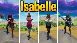 Isabelle Skin Gameplay  Review in Fortnite [upl. by Dusza]