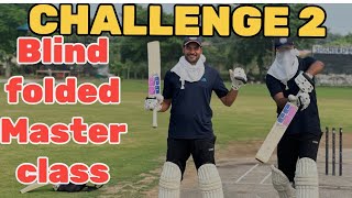 ANKITNAGAR PLAYS CRICKET BLINDFOLDED LIKE  KEVIAN PIETERSEN [upl. by Aineval]