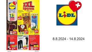 Lidl Prospekt CH  08082024  14082024 [upl. by Friedlander]