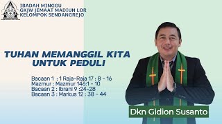 IBADAH MINGGU BULAN BUDAYA GKJW JEMAAT MADIUN LOR KELOMPOK SENDANGREJO 10112024 [upl. by Solahcin]