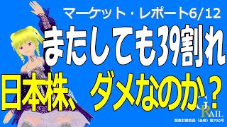 日経平均は予想外の下落。これは心配するべきでしょうか？？テクニカル的には…＜株式レポ612＞ [upl. by Reo]