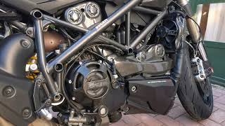 Ducati Streetfighter 848 Kbike dry clutch [upl. by Bride]