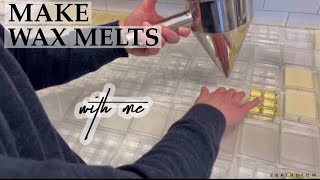 How To Make Layered Wax Melts  Wax Melt Making Tutorial [upl. by Sauder]