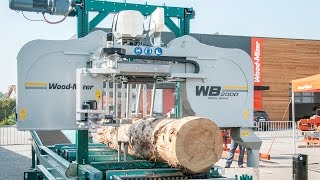 WoodMizer WB2000 Wideband Sawmill [upl. by Joshi]