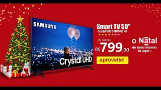 Smart TV Samsung 50 polegadas Crystal UHD 50TU8000 4K por R 799  Quase de Graça 🤔 [upl. by Dex559]