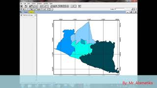 Instalasi Arcview Gis 33 Registrasi Titik Koordinat dengan Register Transform ToolMenggambar Peta [upl. by Atirhs695]