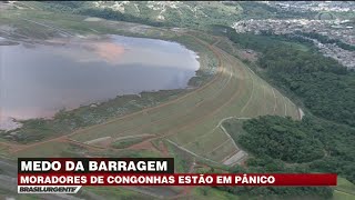 MG Cidade de Congonhas é ameaçada por barragem [upl. by Eliott697]