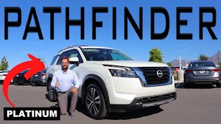 2024 Nissan Pathfinder Platinum Is Nissan Luxury Now [upl. by Ree254]