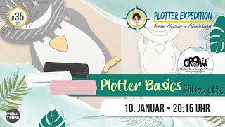 Plotter Expedition 35  Plotter Basics Silhouette [upl. by Ymrots753]