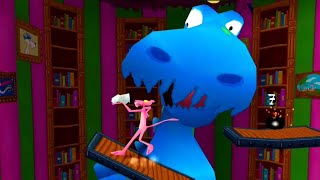 Pink Panther Pinkadelic Pursuit PS1 The Dinosaur [upl. by Haeli]