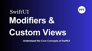 SwiftUI Modifiers and Custom Views  KtrKathir [upl. by Eselehs]