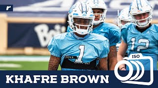 Khafre Brown  UNC Football ISO Series 2021 [upl. by Potash]