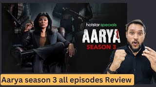 Aarya season 3 part 2 review  Aarya season 3 all episodes review  Aarya season 3 review [upl. by Giana]