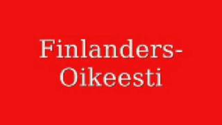 Finlanders  Oikeesti [upl. by Aiak922]