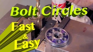 How to drill a Bolt circle [upl. by Aratas428]