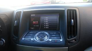 Infiniti G37 G35 NISSAN add on garmin navigation [upl. by Ebony]