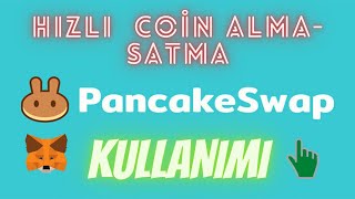 Hızlıca pancakeswap coin almasatmapancakeswap kullanımı [upl. by Esilana]