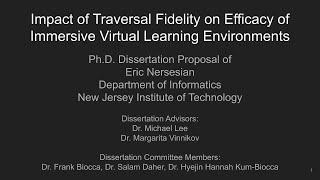 PhD Dissertation Proposal Presentation [upl. by Bobbee]