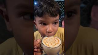 HOT CARAMEL കുടിച്ച കുഞ്ഞപ്പന്റെ റിയാക്ഷൻ😋😂kunjappanshortsfunnycomedyviraltrending [upl. by Priscella]