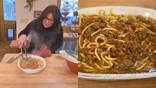 How To Make a Meatless Tuscan Ragu with Pici Pasta  Rachael Ray [upl. by Neetsuj]