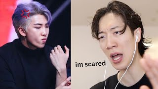 RM Being a SCARY and SERIOUS LEADER in BTS [upl. by Yznel888]