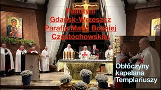 Obłóczyny kapelana Templariuszy w Gdańsku [upl. by Oicapot508]