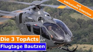 𝐃𝐢𝐞 𝟑 𝐓𝐨𝐩 Highlights der Flugtage Bautzen Luftfahrt zum Anfassen [upl. by Just510]