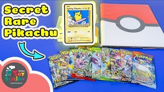 Tưởng thẻ Pikachu bình thường nhưng lại hiếm không tưởng Pokemon TCG ToyStation 339 [upl. by Boice]