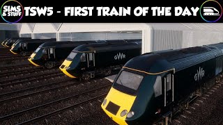 Train Sim World 5  First Train Of The Day  HST  Great Western Express [upl. by Nide293]