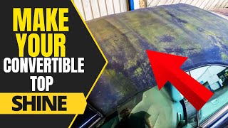 How to Clean and Protect Your Cars Convertible Top [upl. by Amasa750]